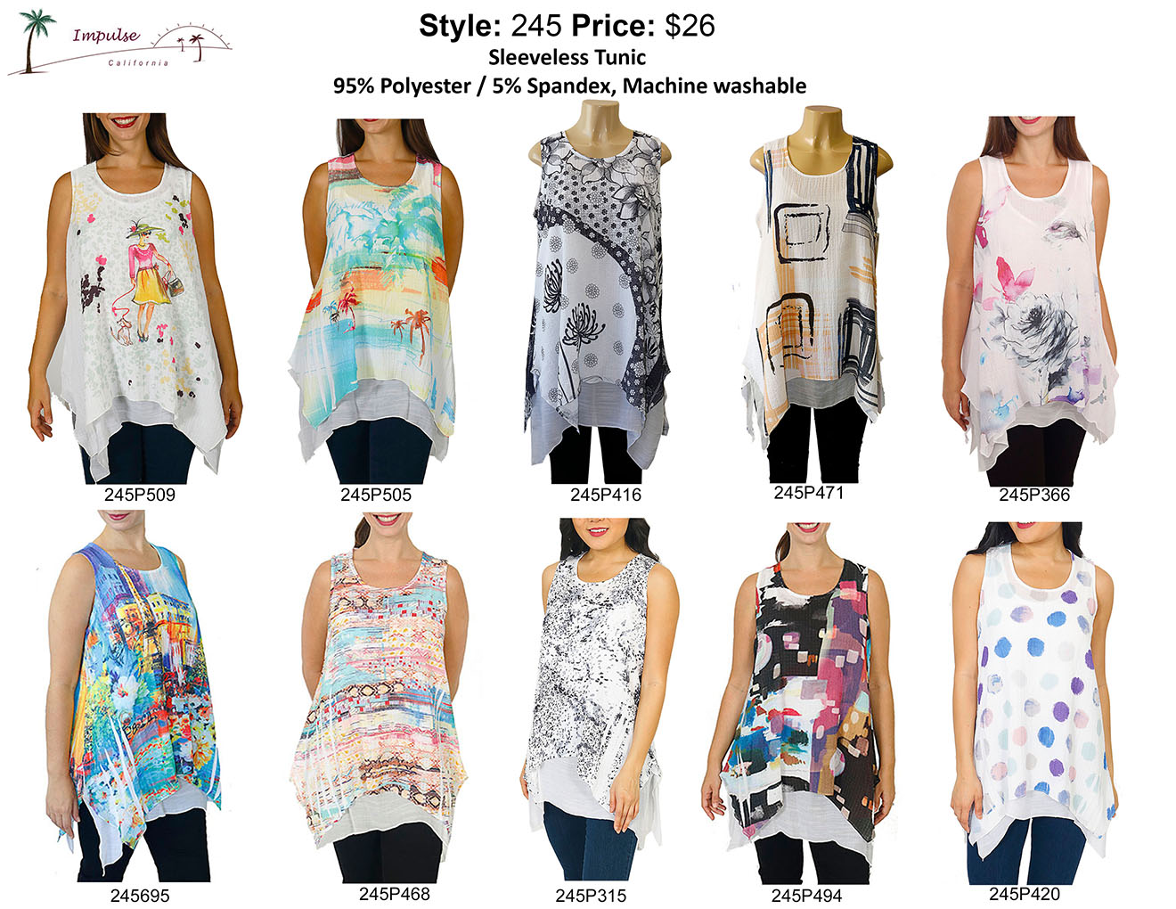 French Gauze Impulse California